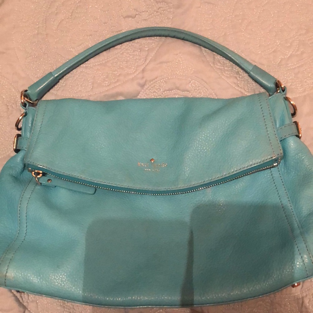 Tiffany blue Kate Spade purse